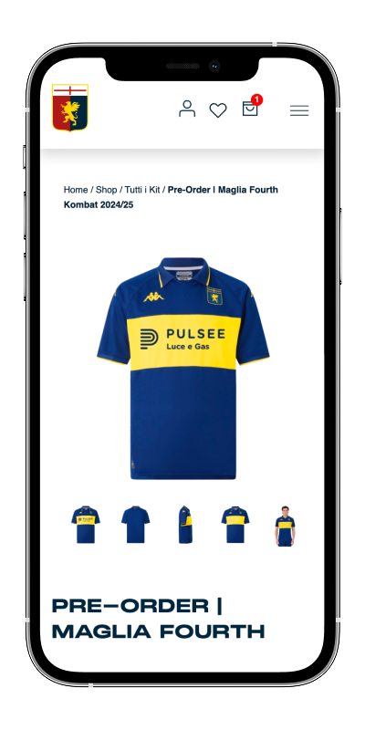mockup mobile sito genoa